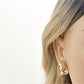 Earedge - Fashionable Floral Stud Earrings