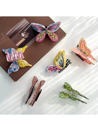 Beau - Polka Dot 3D Butterfly Hair Clip
