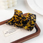 Beau - Glossy Marbled Acetate M Shape Claw Clip