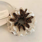Gifty - Plaid Lace Four Layered Hair Loop