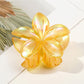 Beau - Elegant Plumeria Hair Claw Clip