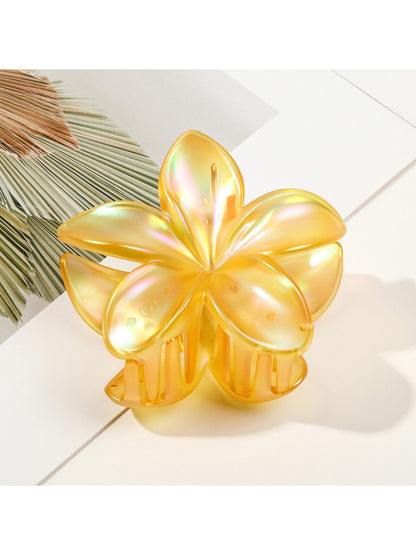 Beau - Elegant Plumeria Hair Claw Clip