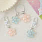 Keypus - Cherry Blossom-Shaped Pendant Keychain