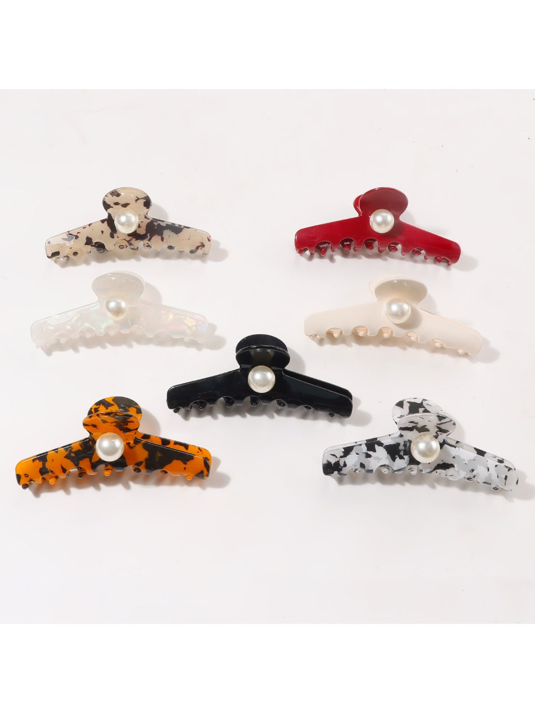 Beau - Vintage Half Moon Shaped Claw Clip
