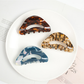 Beau - Acrylic Geometric Pattern Curved Claw Clip