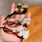 Beau - Vintage Puppy Shaped Hair Claw Clip
