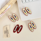 Beau - Oval Floral Duckbill Hair Clip