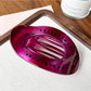 Beau - PC Bow Accent Geometric Ring Hair Claw Clip