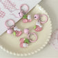 Keypus - Cute Cartoon Rabbit Fruit Bag Charm Keychain