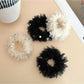 Gifty - Pearl Mesh Hair Tie Elastic Ponytail Holder