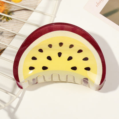 Beau - Cute Fruit Pattern Hair Claw Clip