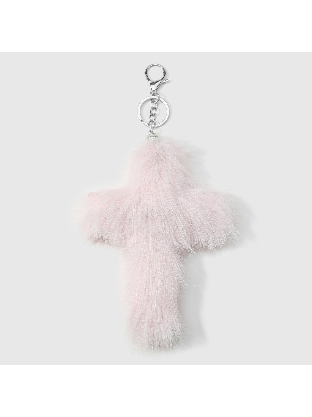 Keypus - Y2K Plush Cross Shape Bag Charm Keychain