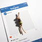 Keypus - Retro Asymmetric Beaded Keychain