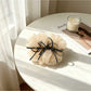Beau - Polyester Mesh Gathered Bow Detail Claw Clip