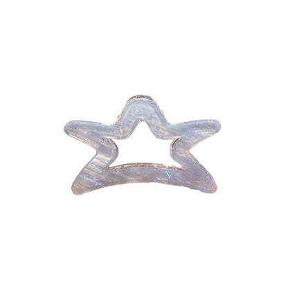 Beau - PVC Alloy Star Shape Claw Hair Clip