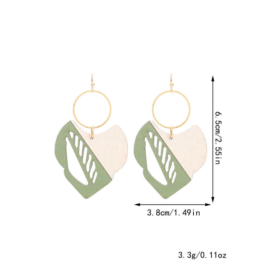 Earedge - Bohemian Style Openwork Fresh Earrings