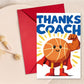 Carduria - Ball-Themed Thank You Greeting Card