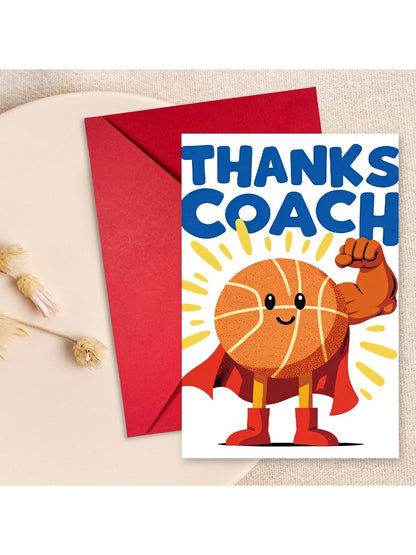 Carduria - Ball-Themed Thank You Greeting Card