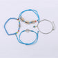 Lovra - Four Leaf Clover Small Bead Bracelet
