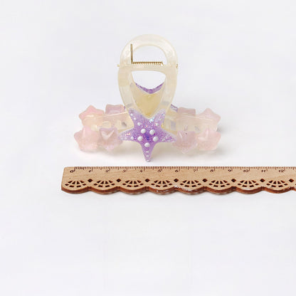 Beau - Pastel Gradient Starfish Claw Clip
