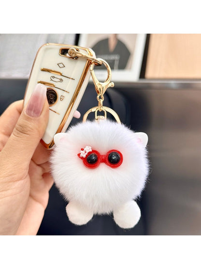 Keypus - Cute Plush Little Soot Ball Keychain