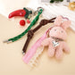 Keypus - Cartoon Chili Braided Rope Bag Charm Keychain
