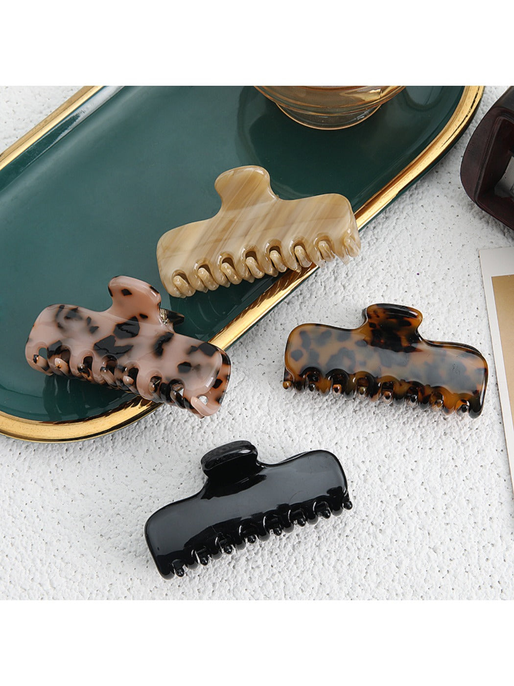 Beau - Ombré Rectangular Claw Clip