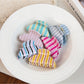 Beau - Striped PVC Sweet Style Claw Clip