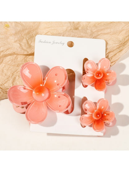 Beau - Flower Hair Clips Set