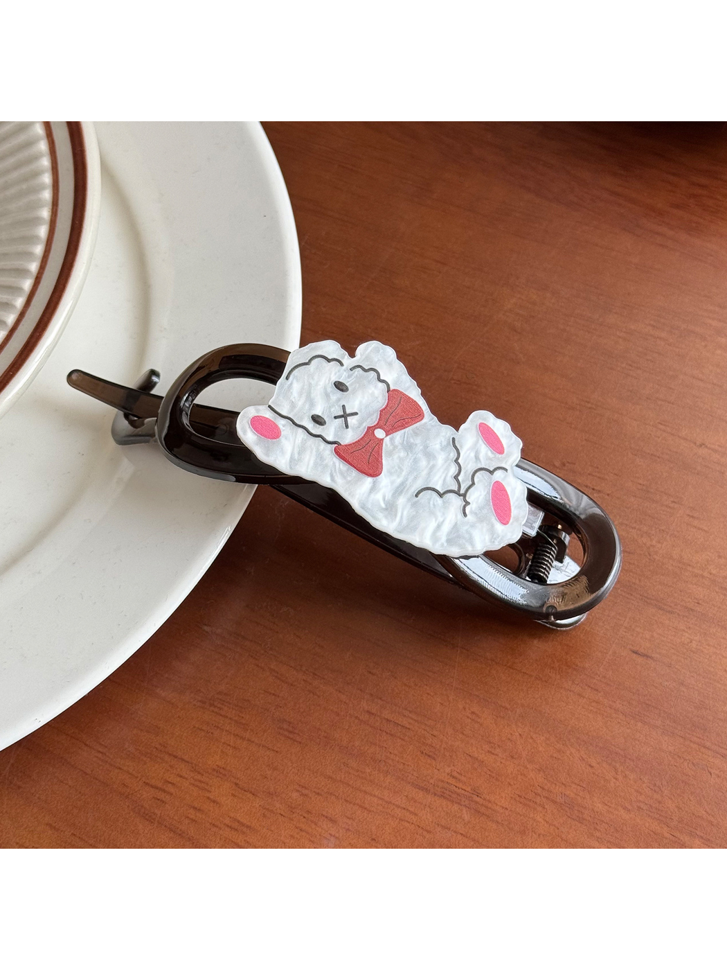Beau - Cartoon Animal Twisted Plastic Banana Clip