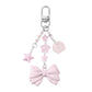 Keypus - Y2K Style Bow Wing Flower Keychain Bag Charm