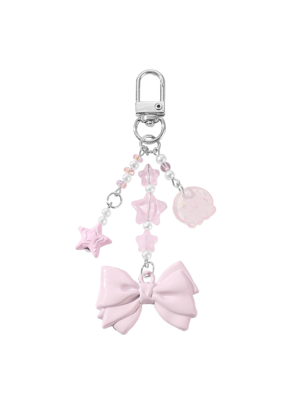 Keypus - Y2K Style Bow Wing Flower Keychain Bag Charm
