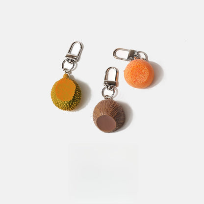 Keypus - Sweet Style Fruit Charm Plastic Alloy Keychain