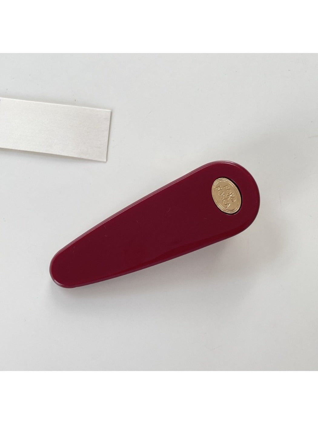 Beau - Water Droplet Type Acetate Hair Clip