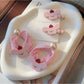 Gifty - Cute Dog Bead Detail Elastic Scrunchie