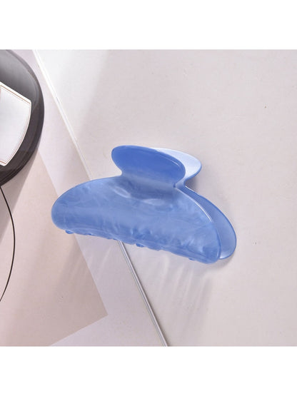 Beau - Macaron Ripple Half Moon Claw Clip