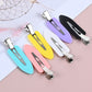 Beau - Candy Color Solid Color Creaseless Hair Clip