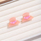 Beau - Pink Mini Triangular Hair Clip