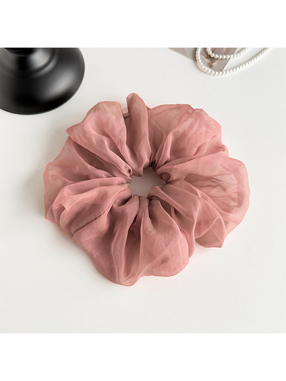 Gifty - Minimal Organza Style Polyester Scrunchie