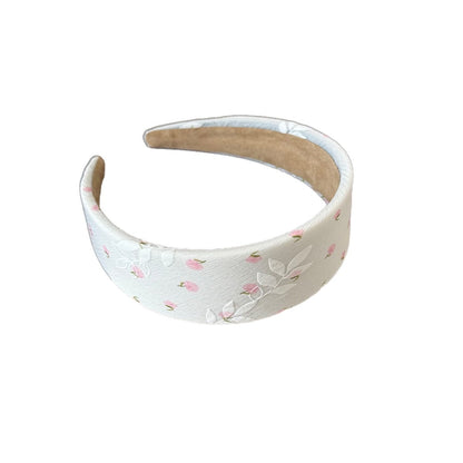 Gifty - Sweet Floral Printed Fabric Wide Headband