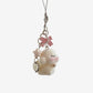 Keypus - Cartoon Dog Pendant Bow Key Ring Keychain