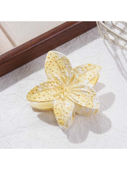 Beau - Trendy Colorful Flower Shaped Hair Clip