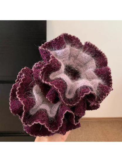 Gifty - Fall Winter Soft Double Layer Scrunchie