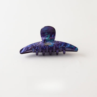 Beau - Curved Starry Design PVC Claw Clip