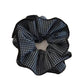 Gifty - Black Plaid Layered Scrunchie
