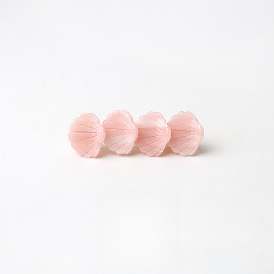 Beau - Sweet Acetate Scallop Motif Hair Clip
