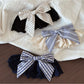 Beau - Irregular Lace Bow Design Hair Clip