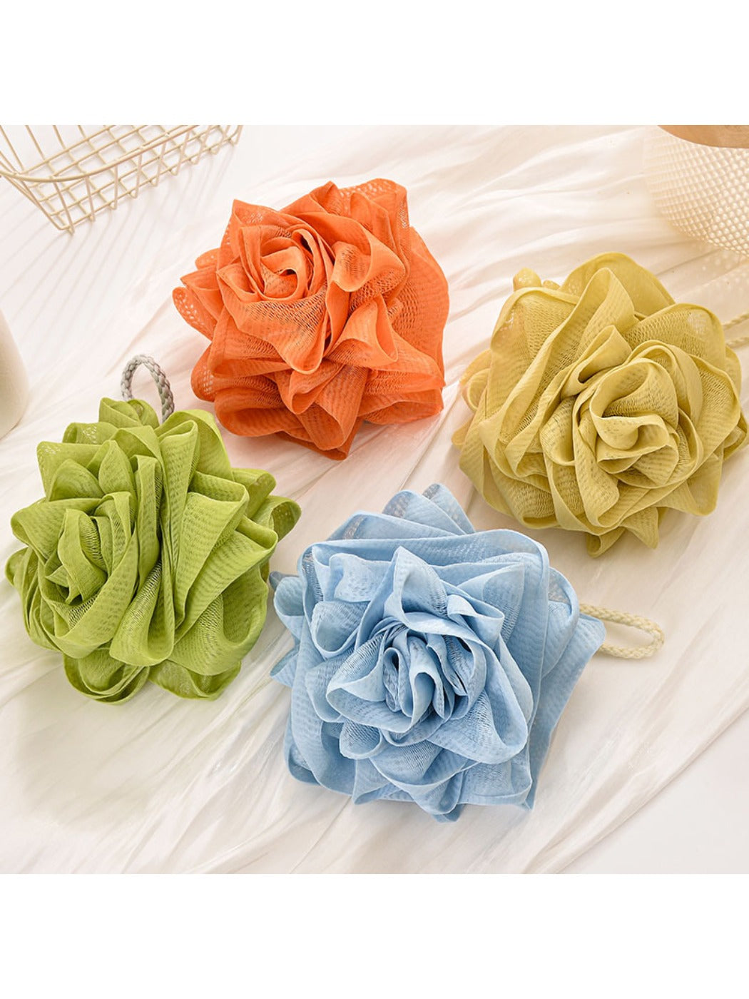 Papo - Candy Color Rose Shower Puff