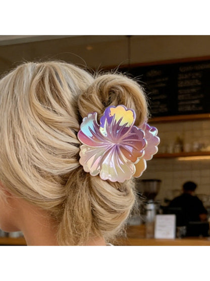 Beau - Gradient Frangipani-Shaped Hair Clip