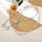 Keypus - Acrylic Heart Beaded Crossbody Phone Chain